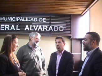 Ministro Villegas en Miramar