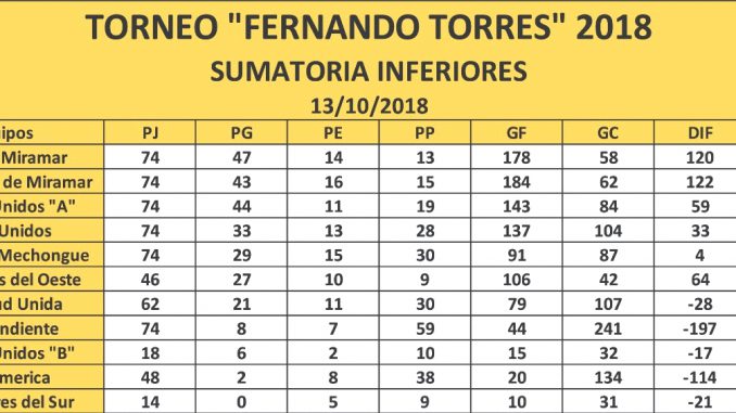 Torneo de fútbol infanto-juvenil de la liga oficial de General Alvarado