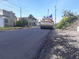 Fresado y reparación de calles en General Alvarado