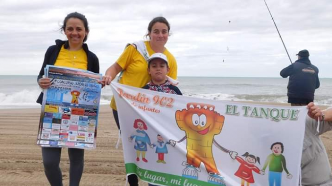 Concurso de pesca solidario en Miramar