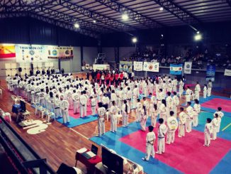 Tae Kwon-Do Itf oficial en el Polideportivo 10º Aniversario Copa Ciudad de Miramar